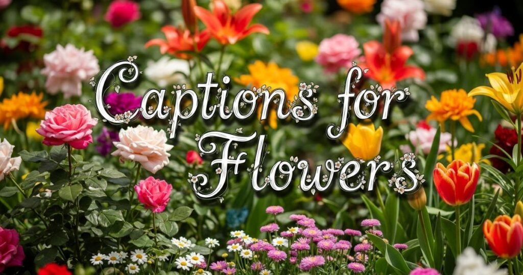 captions-for-flowers