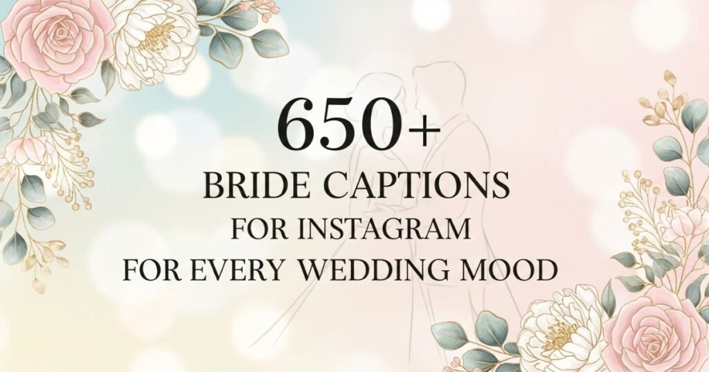 650-bride-captions-for-instagram-for-every-wedding-mood