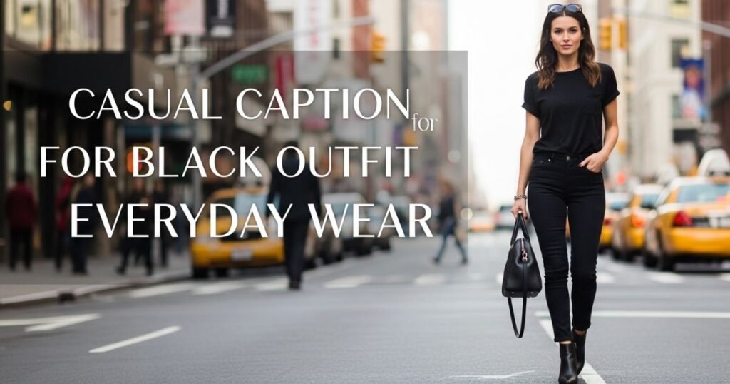 casual-caption-for-black-outfit-everyday-wear