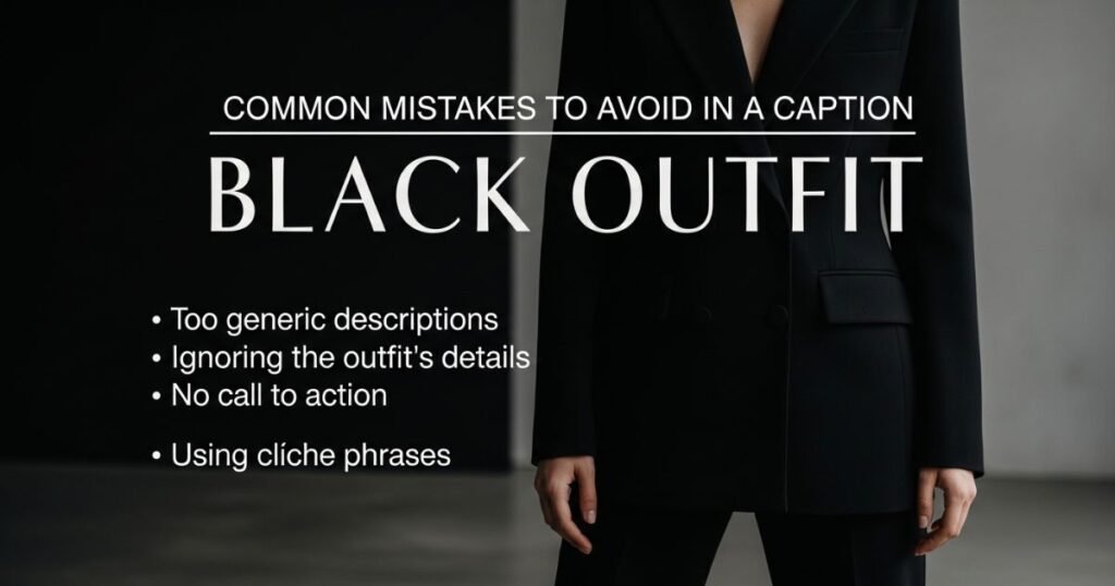 common-mistakes-to-avoid-in-a-caption-for-black-outfit