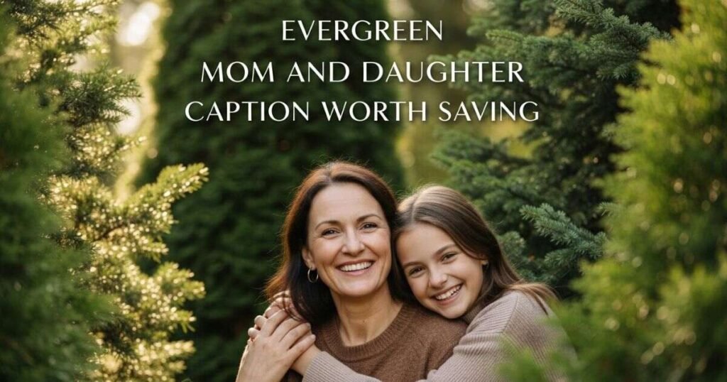 evergreen-mom-and-daughter-caption-ideas-worth-saving