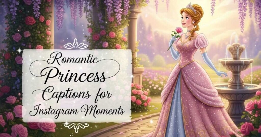 romantic-princess-captions-for-instagram-moments