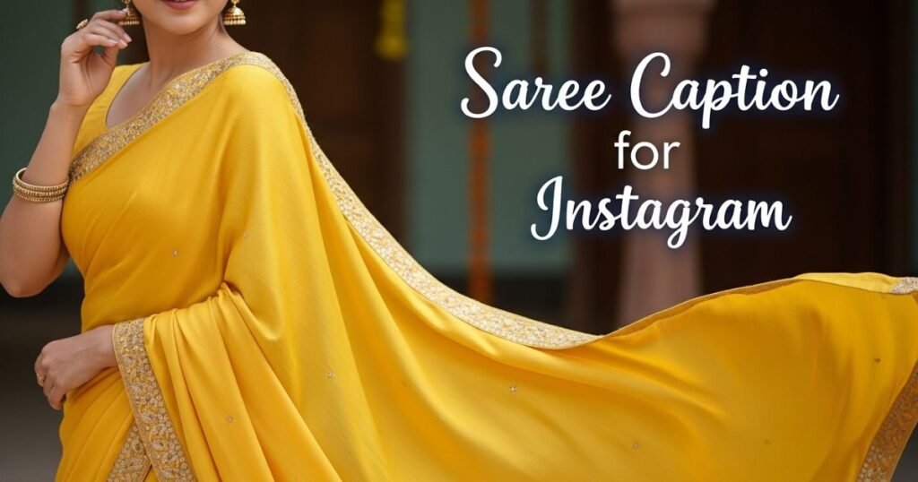 saree-caption-for-instagram