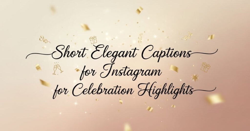 short-elegant-captions-for-instagram-for-celebration-highlights