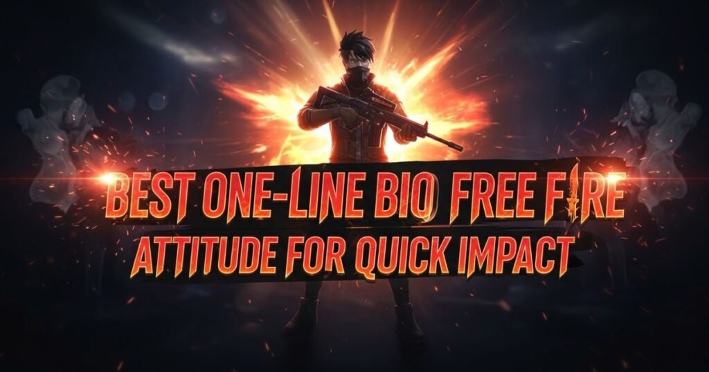 best-one-line-bio-for-free-fire-attitude-for-quick-impact