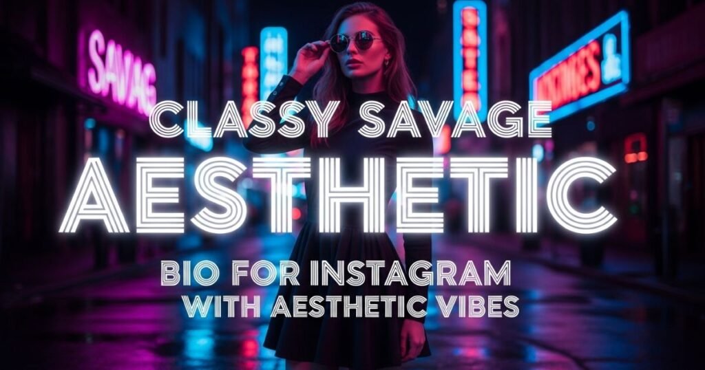 classy-savage-aesthetic-bio-for-instagram-with-aesthetic-vibes