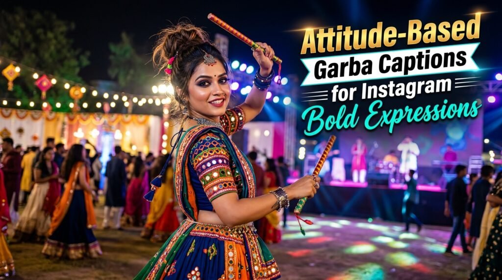 attitude-based-garba-captions-for-instagram-for-bold-expressions