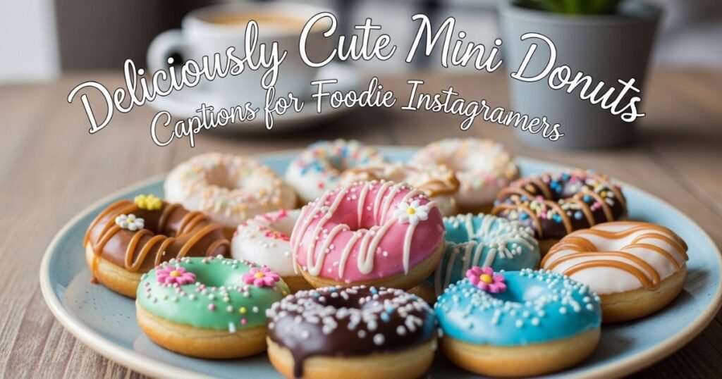 deliciously-cute-mini-donuts-captions-for-foodie-instagrammers