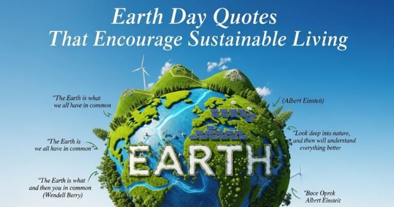 580+ Inspiring Earth Day Quotes to Celebrate Our Planet in 2026