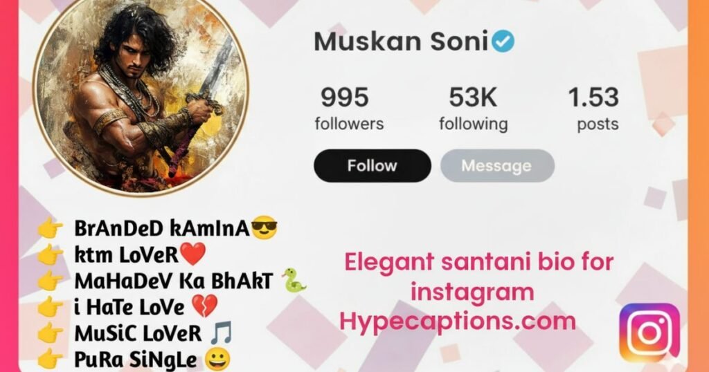 elegant-sanatani-bio-for-instagram