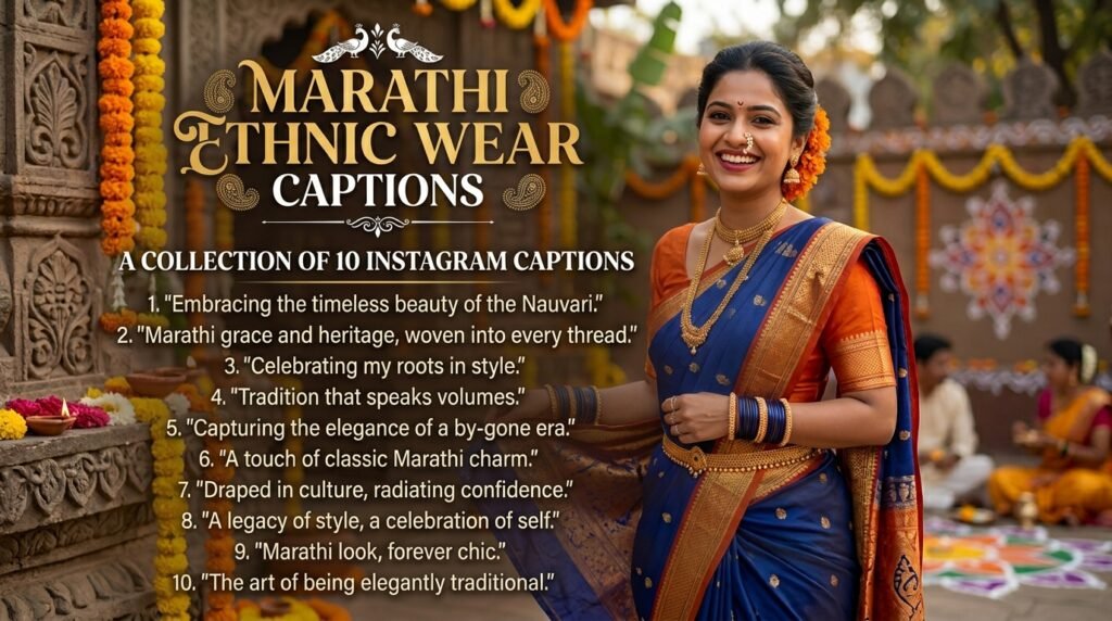 marathi-ethnic-wear-captions-for-instagram