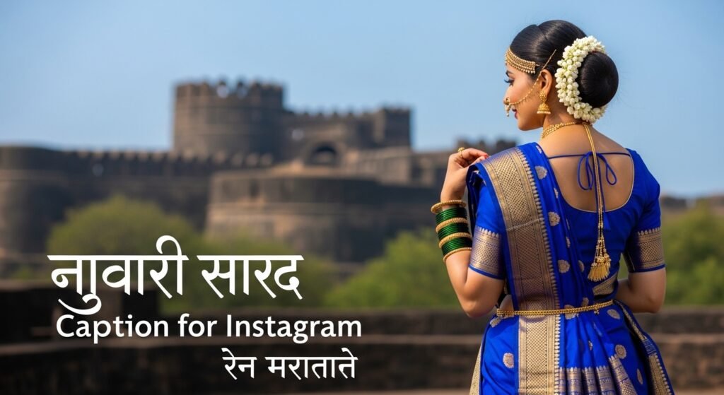 nauvari-saree-caption-for-instagram-in-marathi