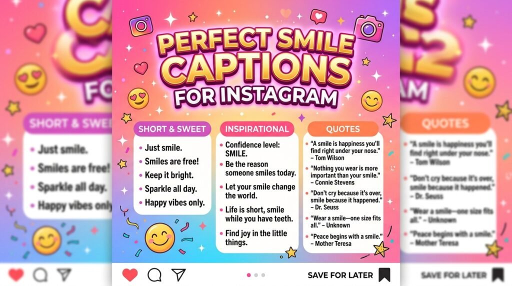 perfect-smile-captions-for-instagram