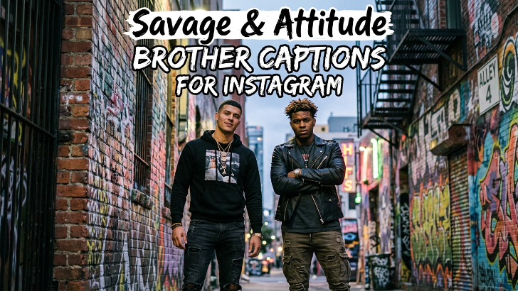 savage-and-attitude-brother-captions-for-instagram