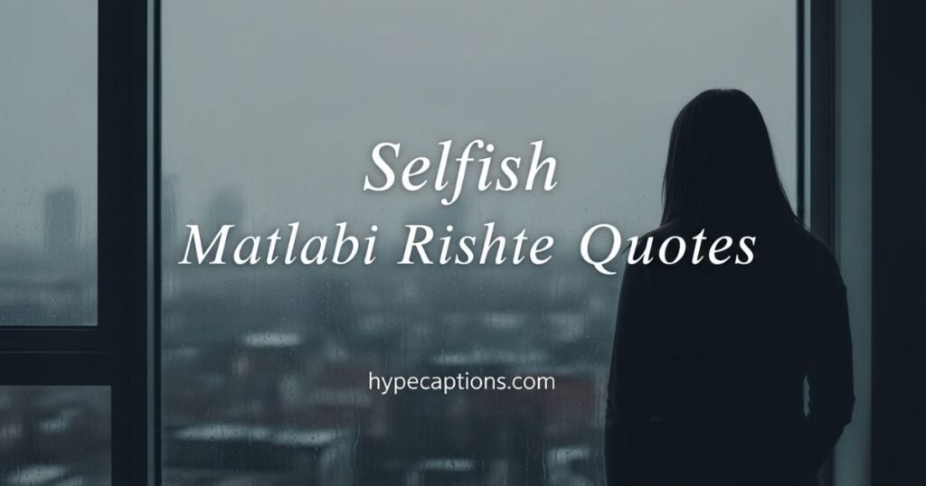 selfish-matlabi-rishte-quotes