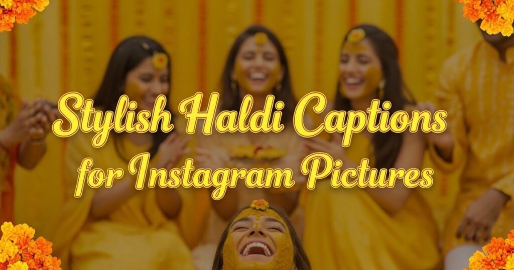 stylish-haldi-captions-for-instagram-pictures