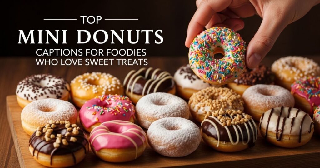 top-mini-donuts-captions-for-foodies-who-love-sweet-treats
