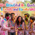 250+ Beautiful Holi Quotes for Friends and Family Wishes