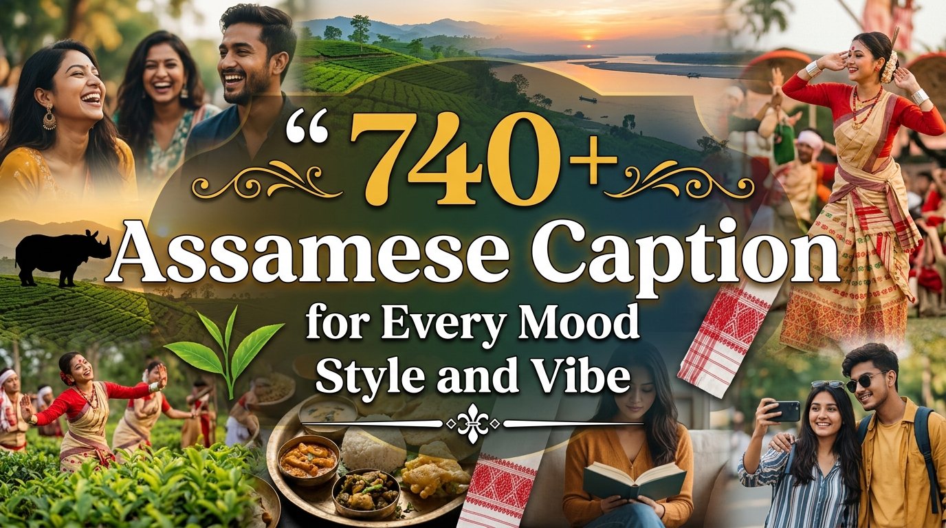 740+ Assamese Caption for Every Mood Style and Vibe