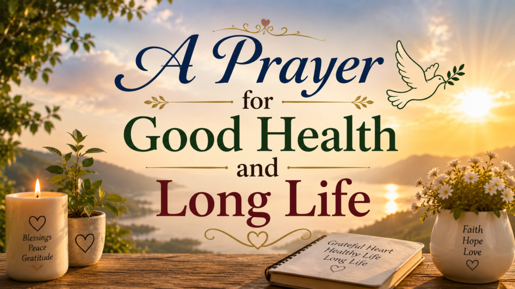 a-prayer-for-good-health-and-long-life