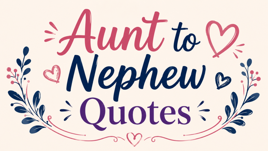 aunt-to-nephew-quotes