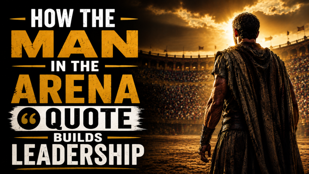 how-the-man-in-the-arena-quote-builds-leadership