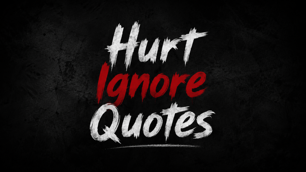hurt-ignore-quotes