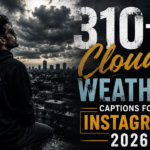 310+ Cloudy Weather Captions for Instagram 2026