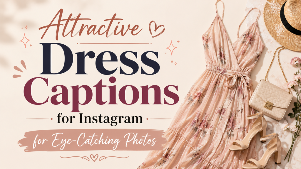 attractive-dress-captions-for-instagram-for-eye-catching-photos