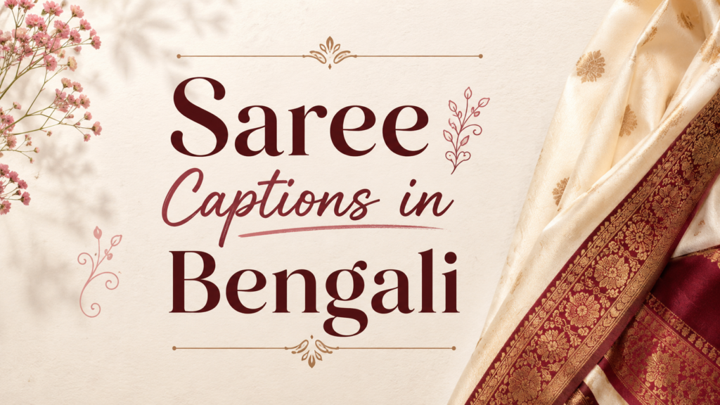 saree-captions-in-bengali