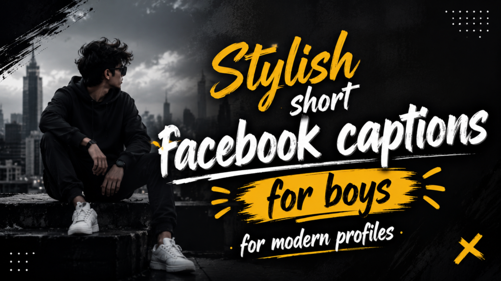 stylish-short-facebook-captions-for-boys-for-modern-profiles