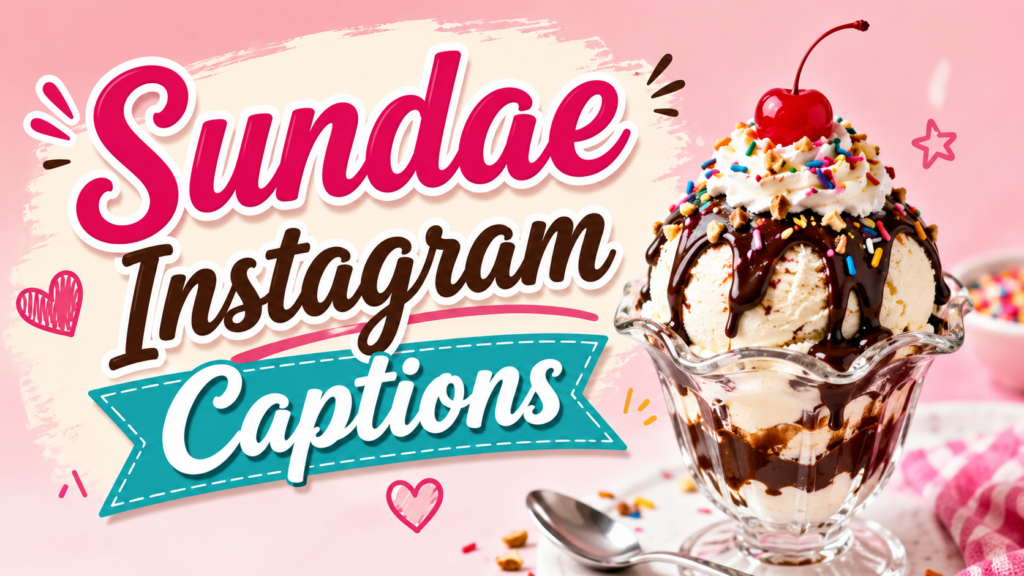 sundae-instagram-captions