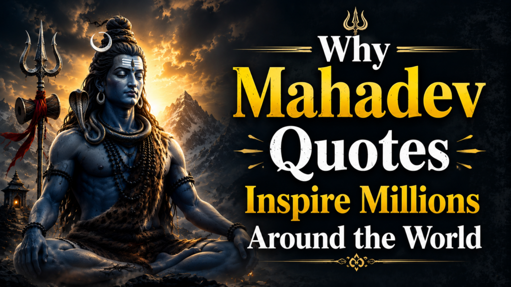 why-mahadev-quotes-inspire-millions-around-the-world
