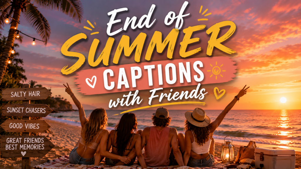 end-of-summer-captions-with-friends