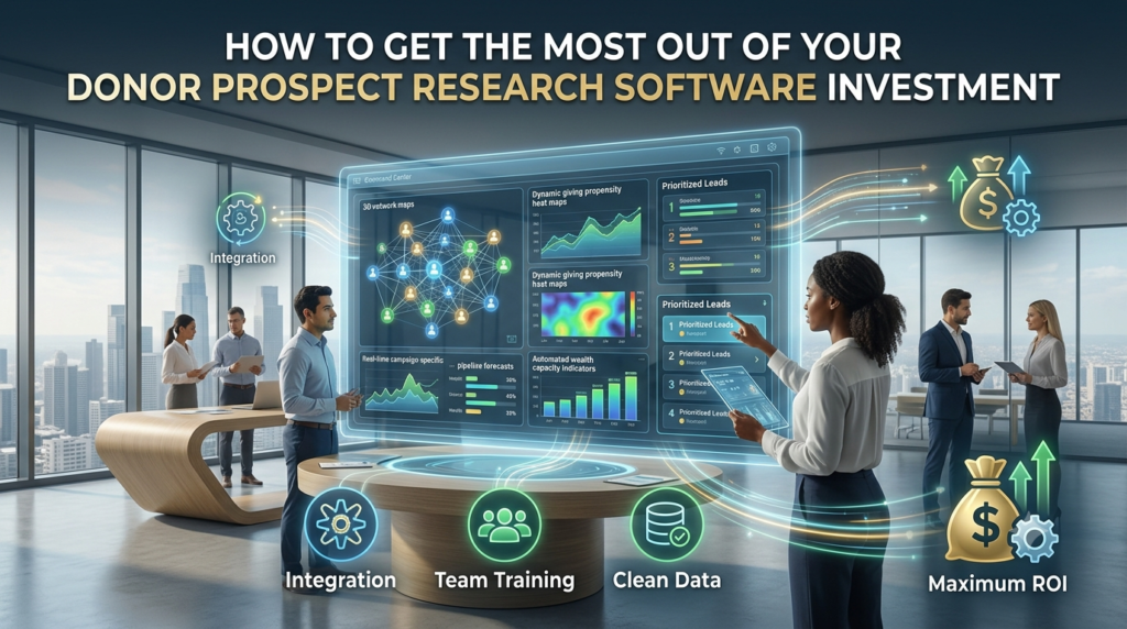 donor prospect research software
