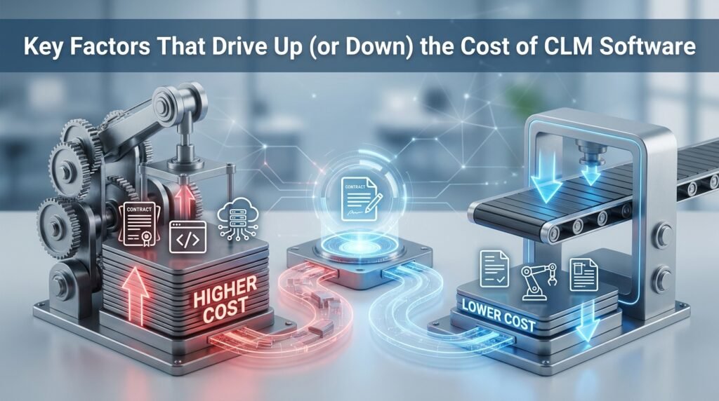 how much does contract management software cost