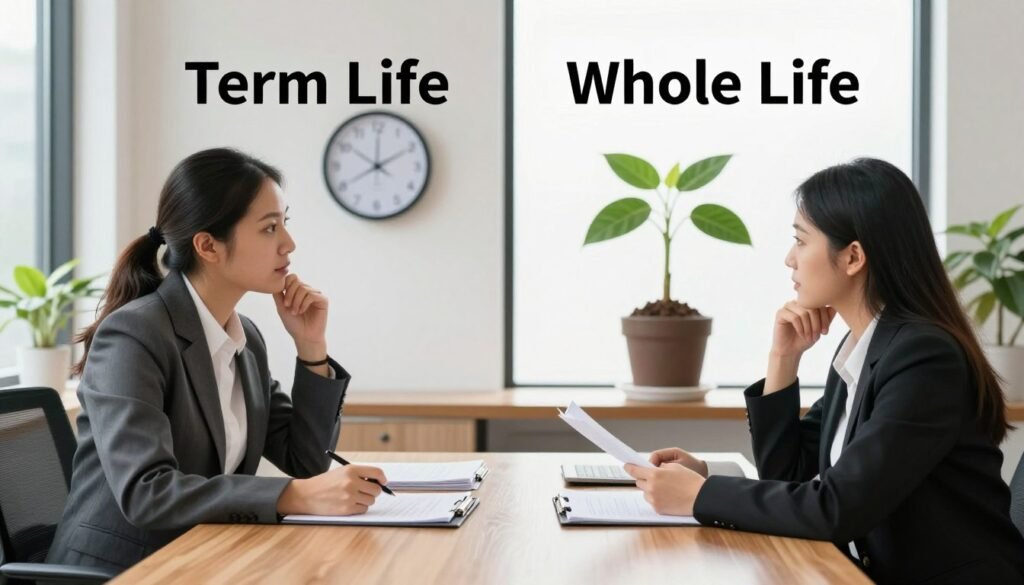 term life vs whole life term life vs whole life