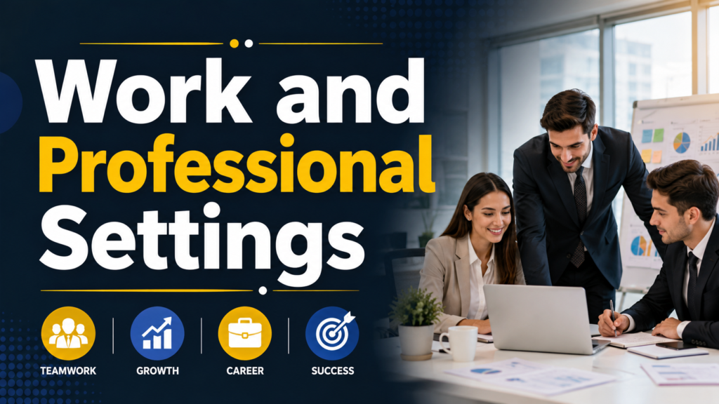 work-and-professional-settings