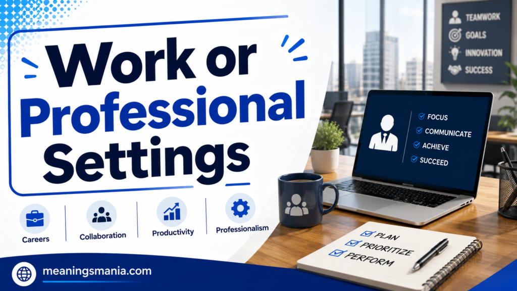 work-or-professional-settings