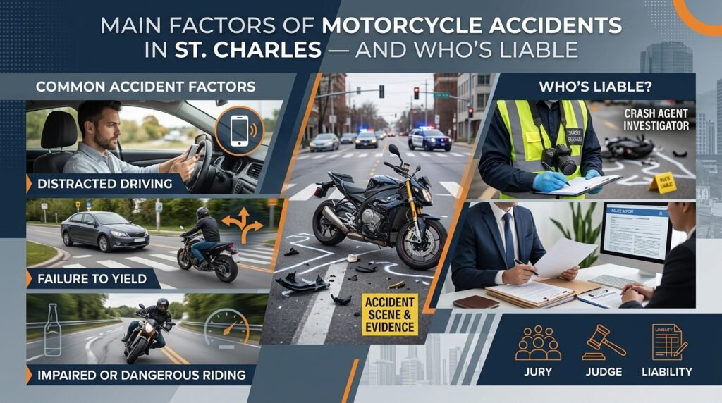 St. Charles Motorcycle Accident Lawyer